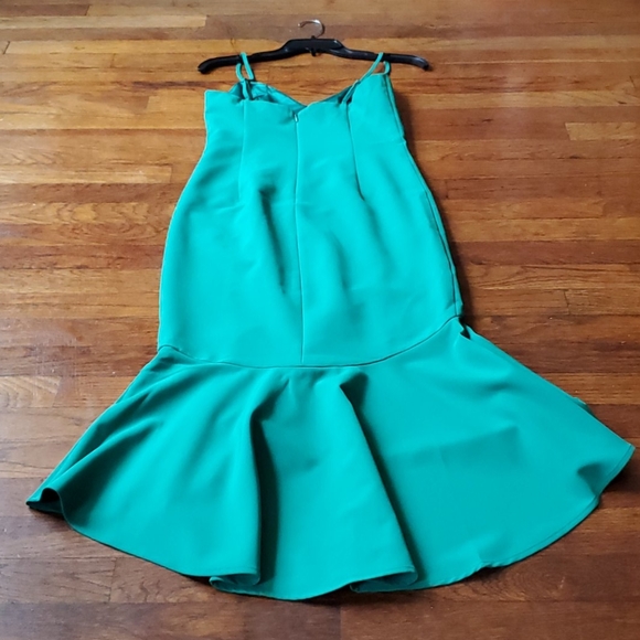 Bardot High Low Ruffle Midi Dress - Picture 5 of 8